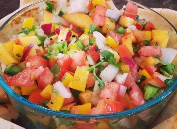 Peach Salsa Recipe from Medel Orchards